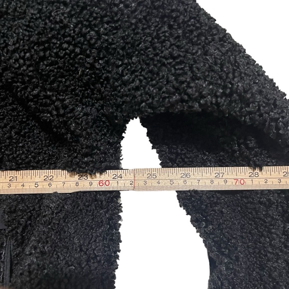 Adidas Women's High-Neck Pullover Fleece Sweater Black Size M - Picture 8 of 9